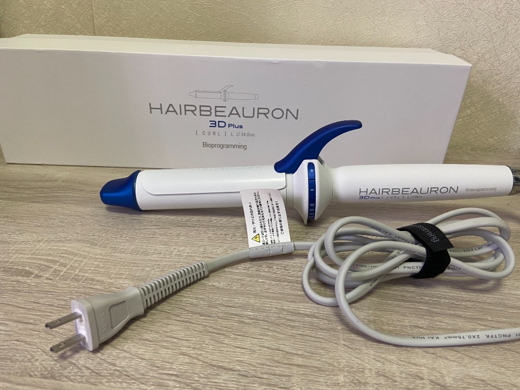 Bioprogramming HairBeauron 3D Plus 捲髮器34mm （日本版兩腳，香港