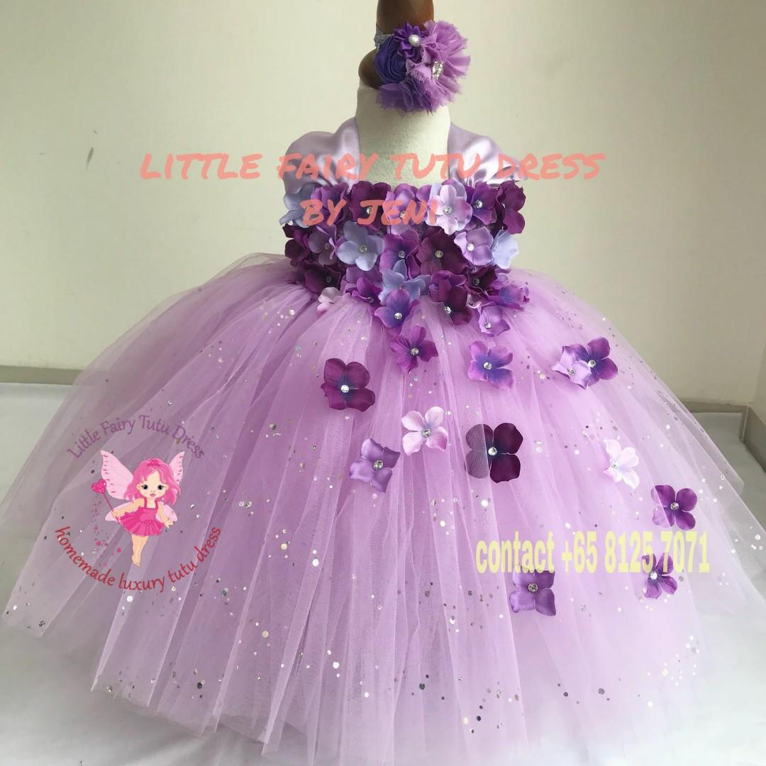 Purple newborn cheap dress