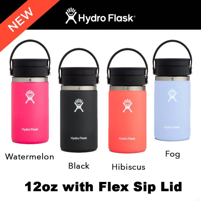 Hydro Flask 12 Oz Coffee Cup with Flex Sip Lid - Black