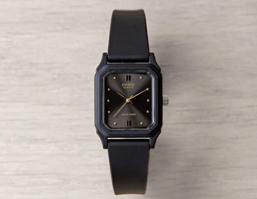 Casio Classic LQ 142E 1A Analog Quartz LQ142E 1A Black Strap Watch LQ142 Brand New