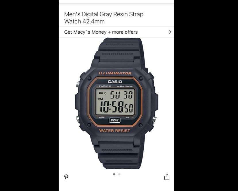 100% Original casio data bank mud resist calculator (Category: Men's Watches) located in Cabuyao City. Submitted by nicoleecloset (Listing ID 1083092254, Image 3). Description: PRICELIST VS MODEL NUMBER Model Pesos db02 1950 cas72 1700 cas25 2500 cas105 2250 cas134 3000 cas134_blk 3000 cas109 2900 cas65 3000 cas79 2950 db02_bl 2950.