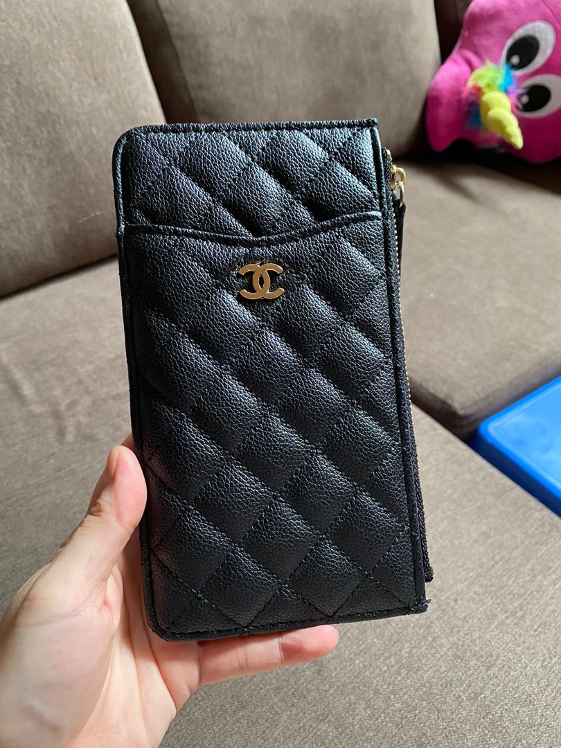 chanel vip phone wallet