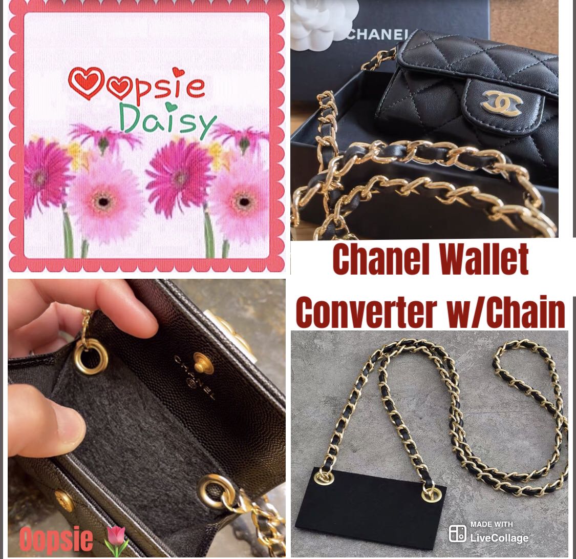 Chanel Wallet On Chain Converter / Chanel Wallet Chain Strap / Chanel