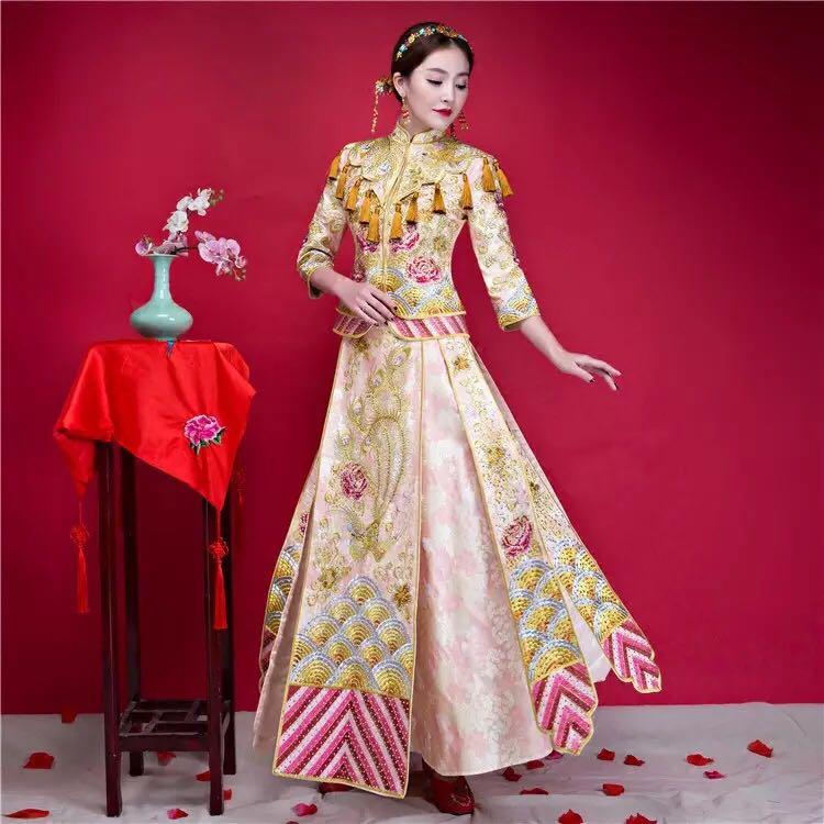 Chinese wedding deals dress color