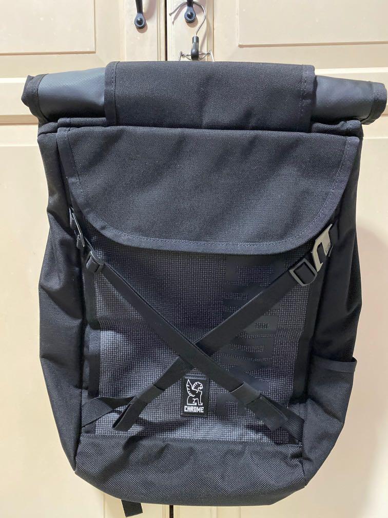 Chrome Industries Authentic black Bravo 2.0 backpack for SGD 142. Dimensions 20 h X 14 w X 5.5 d Volume 20L Sports Equipment Sports Games Water Sports on Carousell