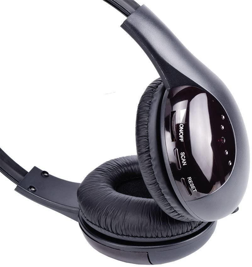 Clearance Sale BNIB Rybozen Wireless TV Headphones Home Headset for TV Watching TV Ears Microphone 5 in 1 Functions with Transmitter FM Radio 3.5 MM Jack Net Chat and Monitoring TV Home Appliances TV