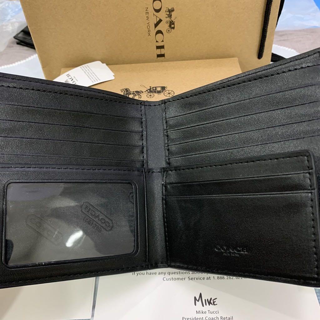 Coach Men Short Wallet F74929
