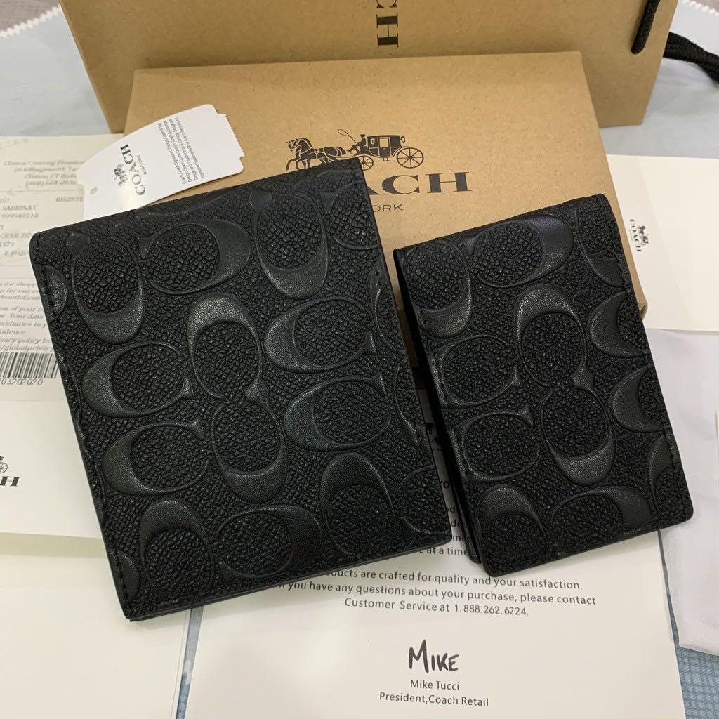 Coach Men Short Wallet F74929