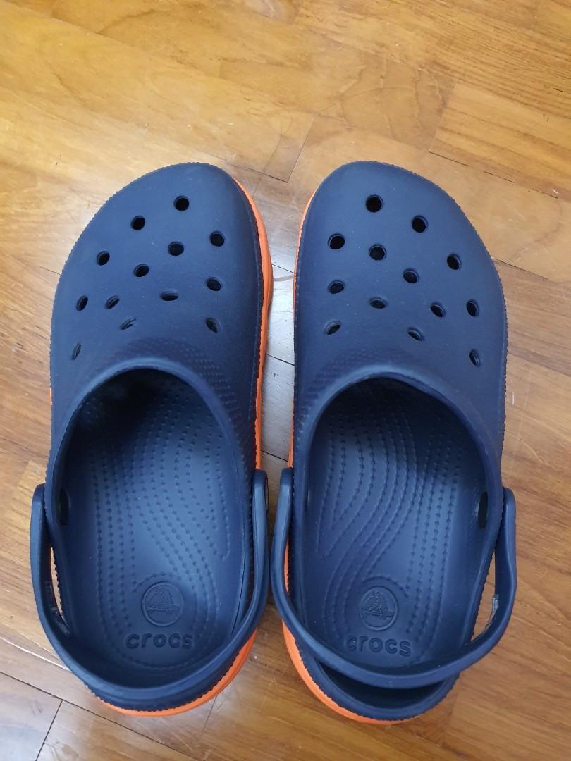 Crocs - Duet Sport Clog (Navy/Orange 