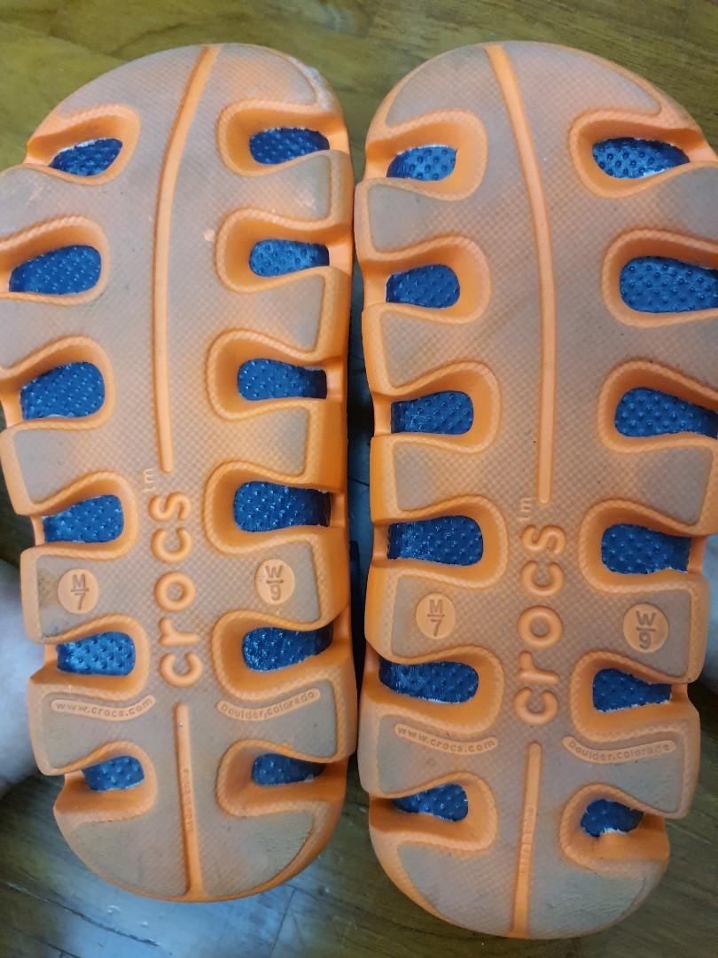 Crocs Duet Sport Clog Navy Orange