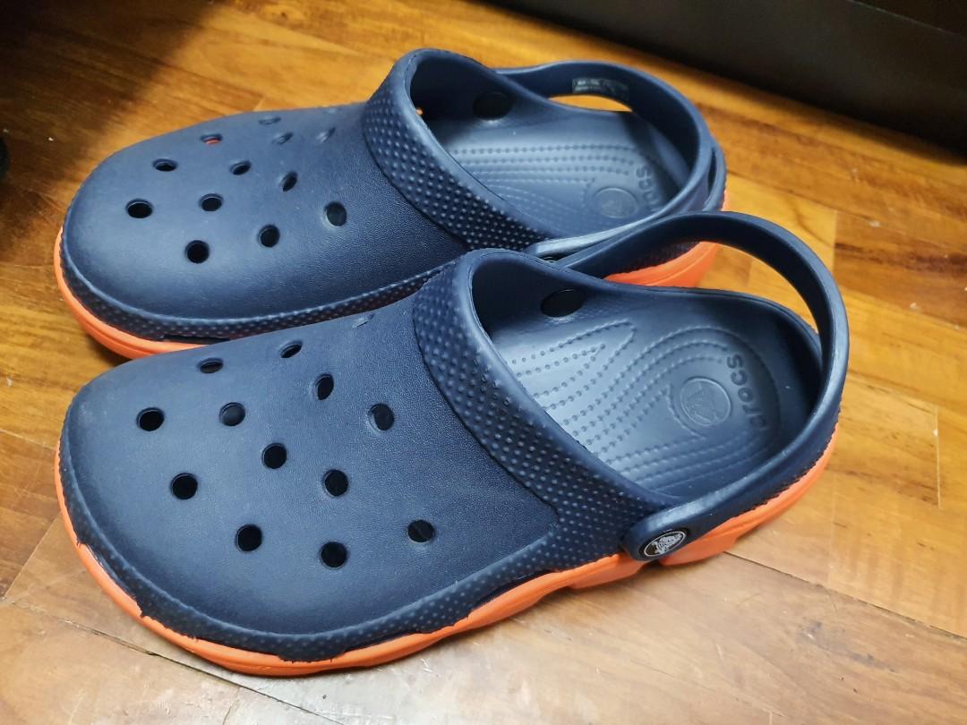 Crocs Duet Sport Clog Navy Orange