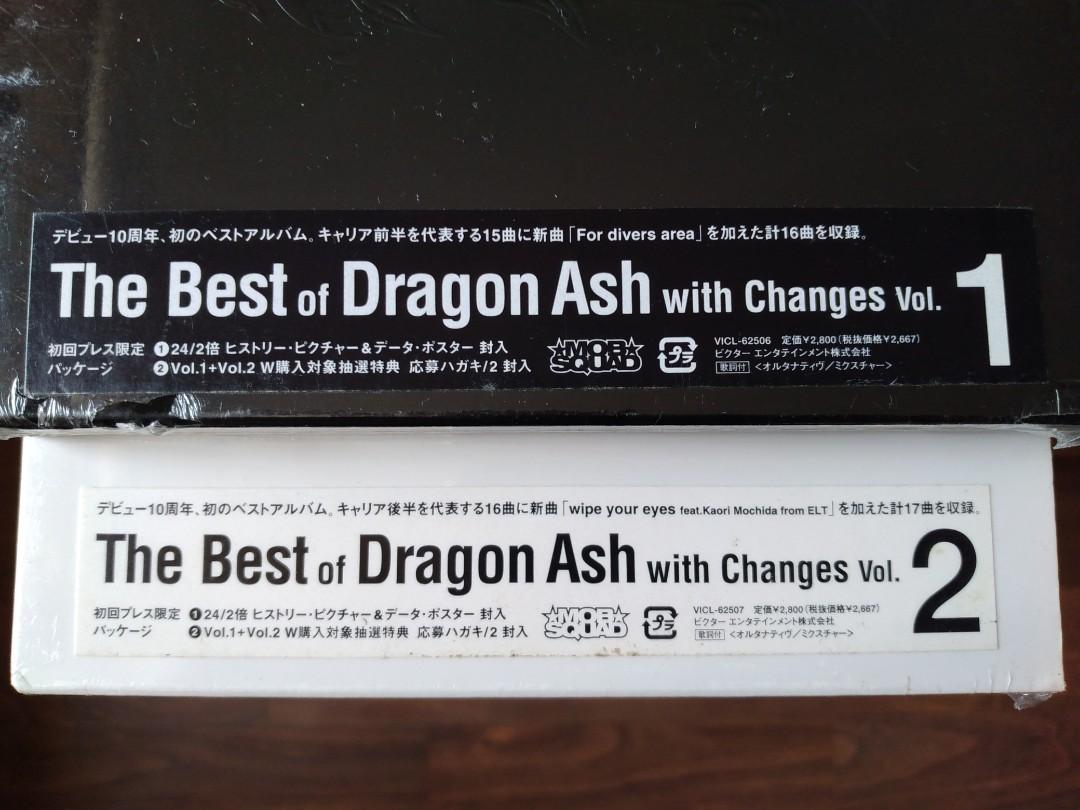 Dragon Ash The Best Of With Changes Vol 1 2 兩隻日版初回限量精選cd 全新未開封hip Hop 音樂樂器 配件 Cd S Dvd S Other Media Carousell