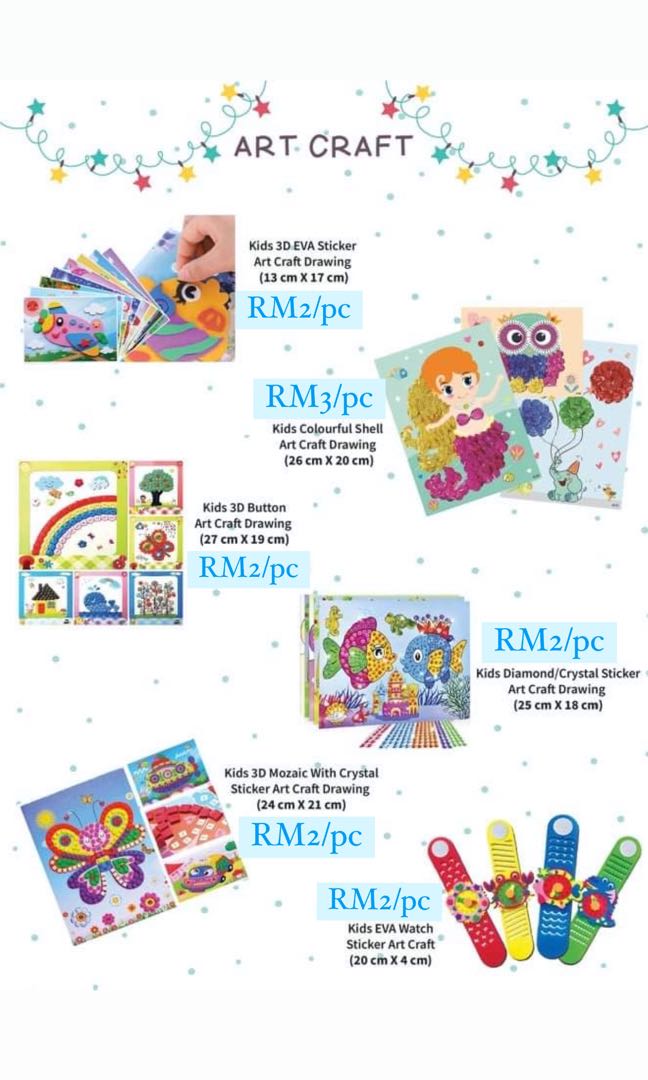 For Kids Art and Craft, Design & Craft, Others on Carousell