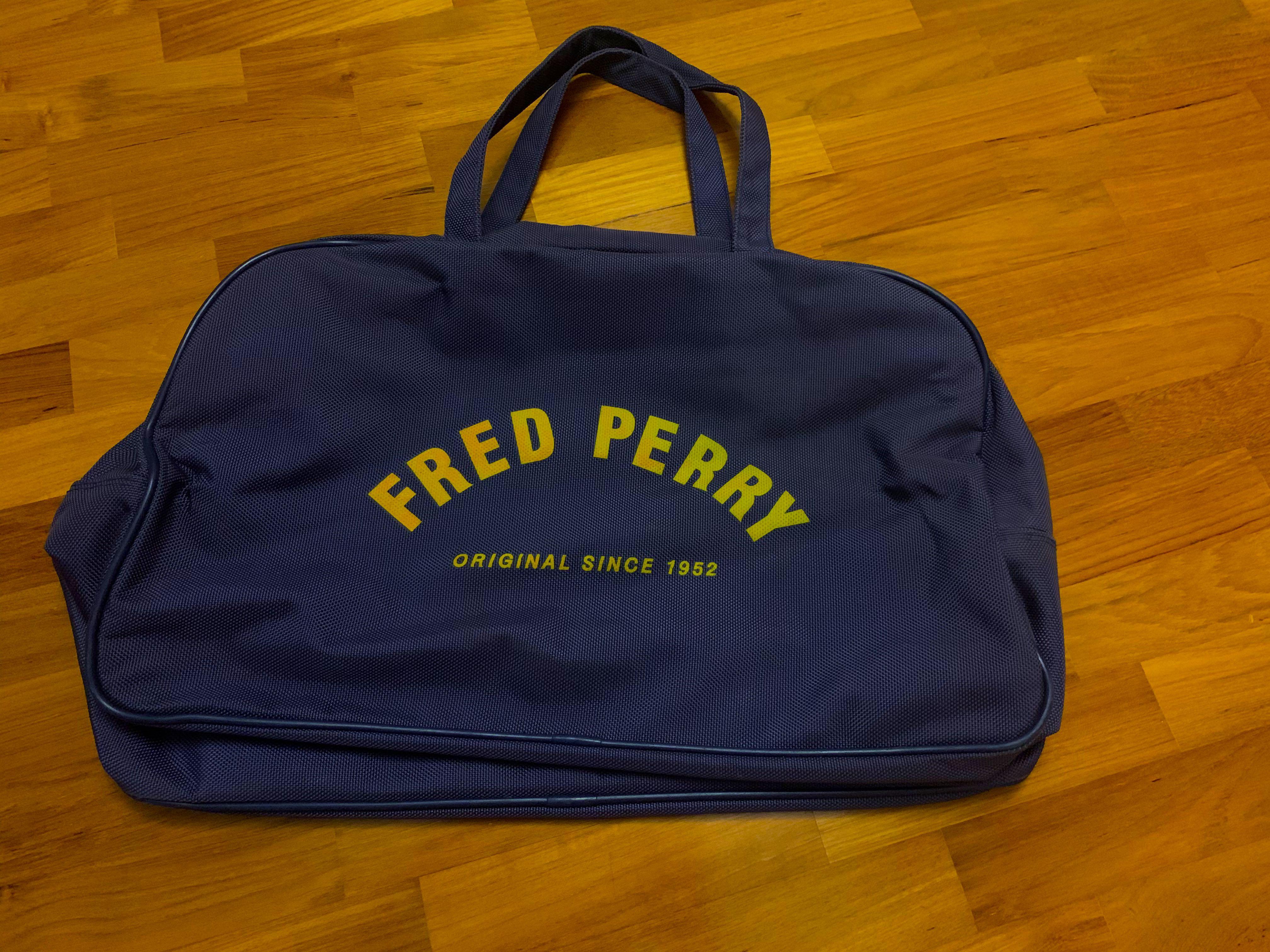 fred perry bowling bag