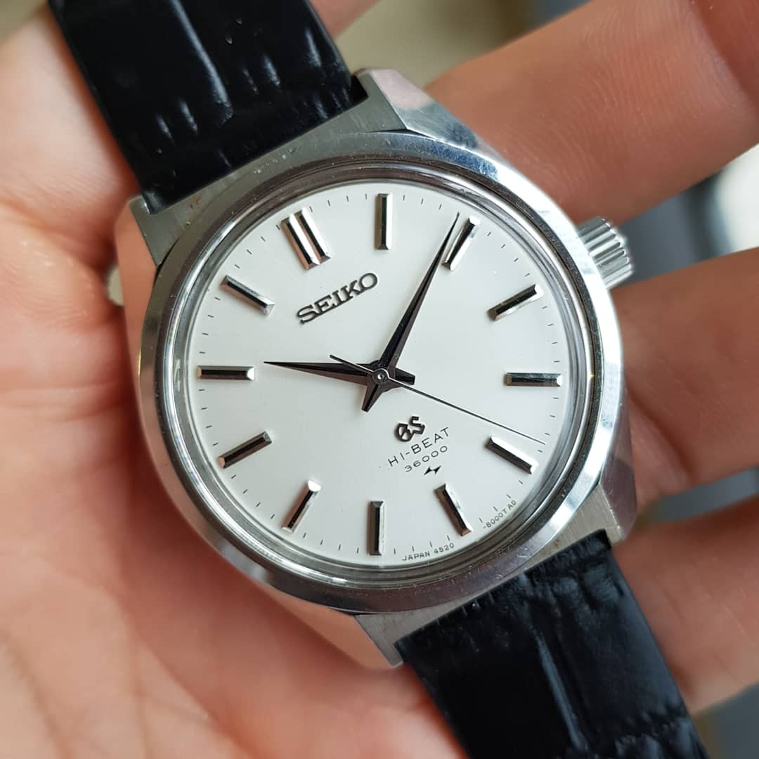 blive imponeret deltager udpege Grand Seiko No Date 4520-8000, Men's Fashion, Watches & Accessories,  Watches on Carousell