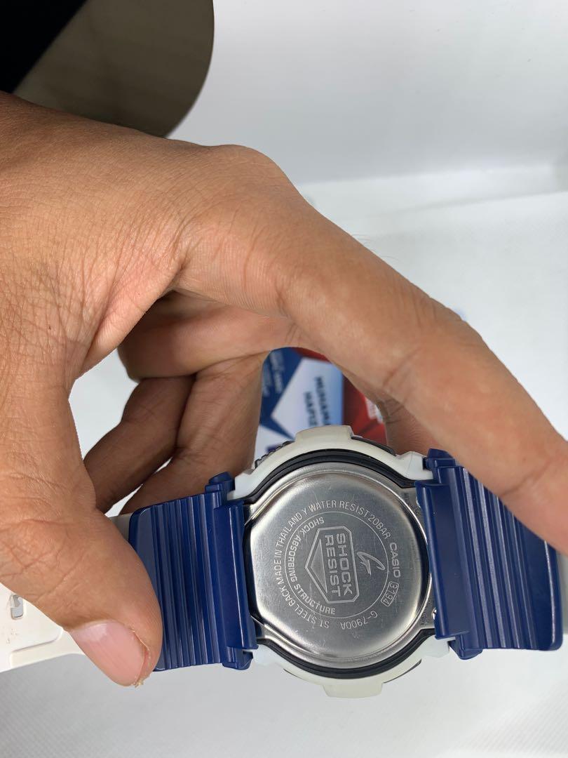 Gshock Mat Moto Putih Men s Fashion Watches Accessories Watches on Carousell