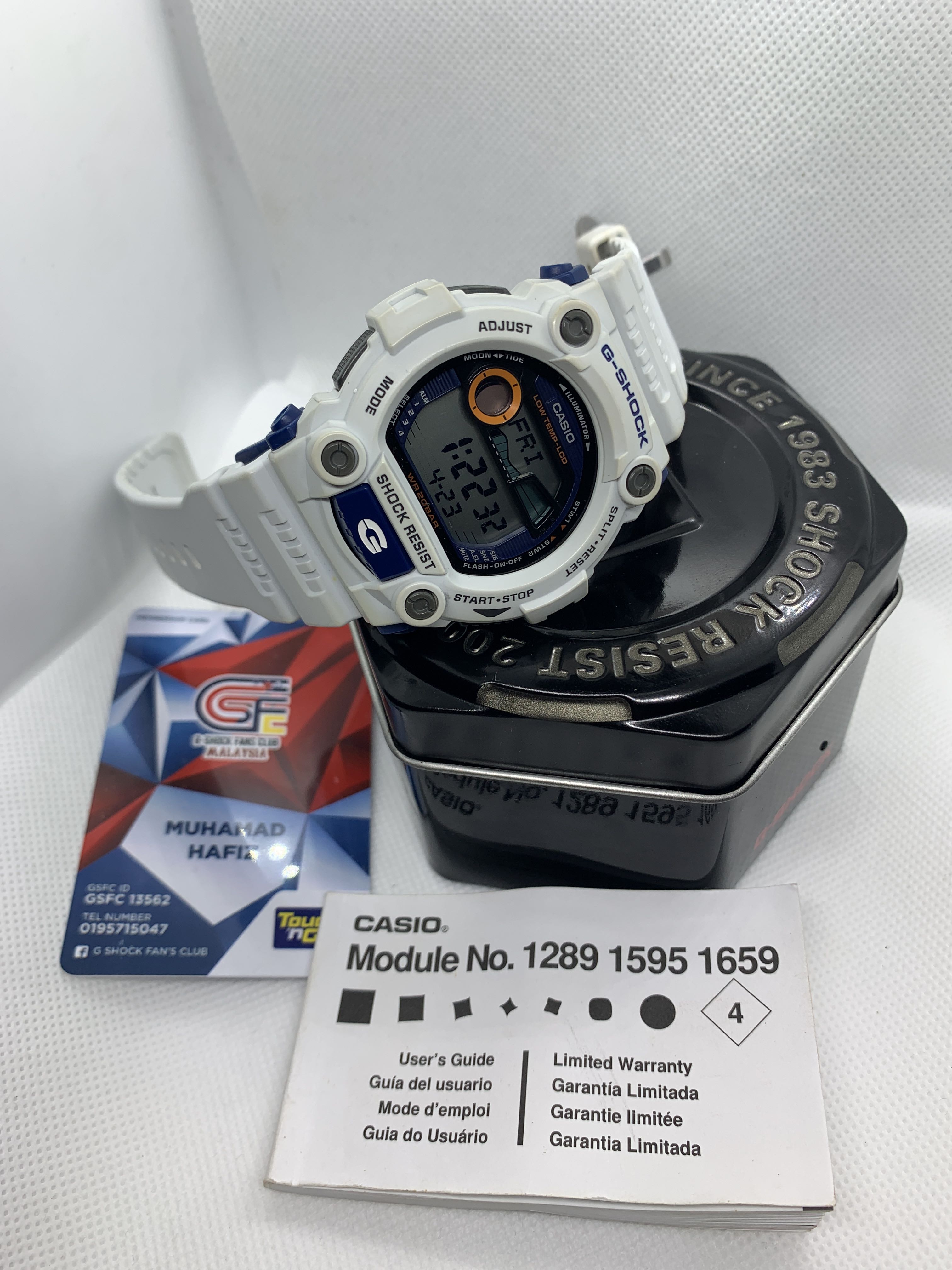 Gshock Mat Moto Putih Men s Fashion Watches Accessories Watches on Carousell