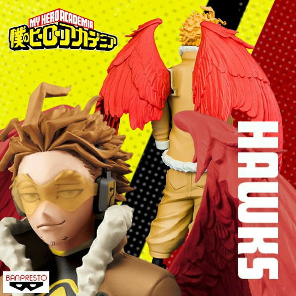 Hawks Age Of Heroes Vol 12 Figure My Hero Academia Boku No Fig Prize Keigo Takami Bnha Mha Manga Deku Bakugo Todoroki Dabi Endeavour Hobbies Toys Memorabilia Collectibles Fan Merchandise