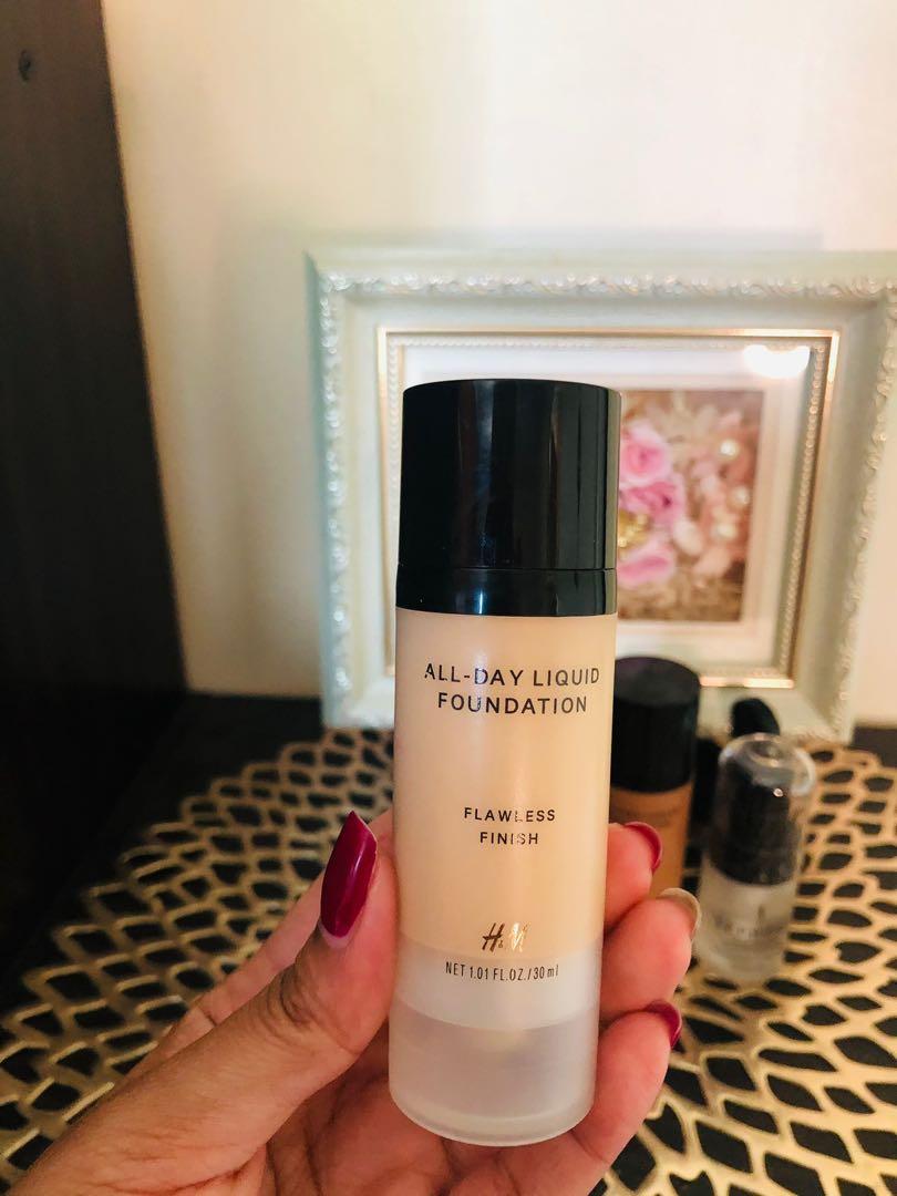 H M foundation and Sephora primer Beauty Personal Care Face