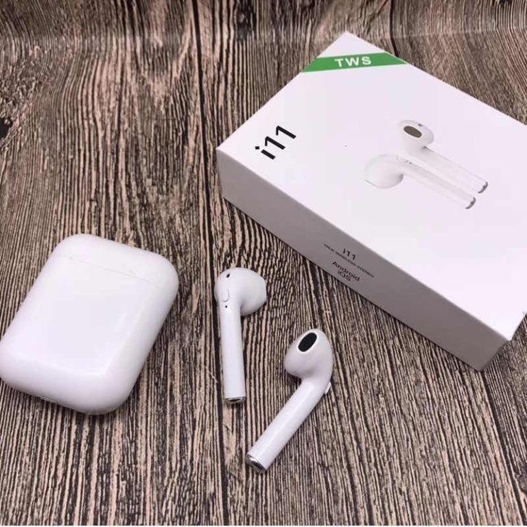 I11 TWS 5.0 Bluetooth Earphones Amazon New Products on Ear Dual Handle Call Listening to Music Bluetooth Electronic Gift Audio Earphones on Carousell