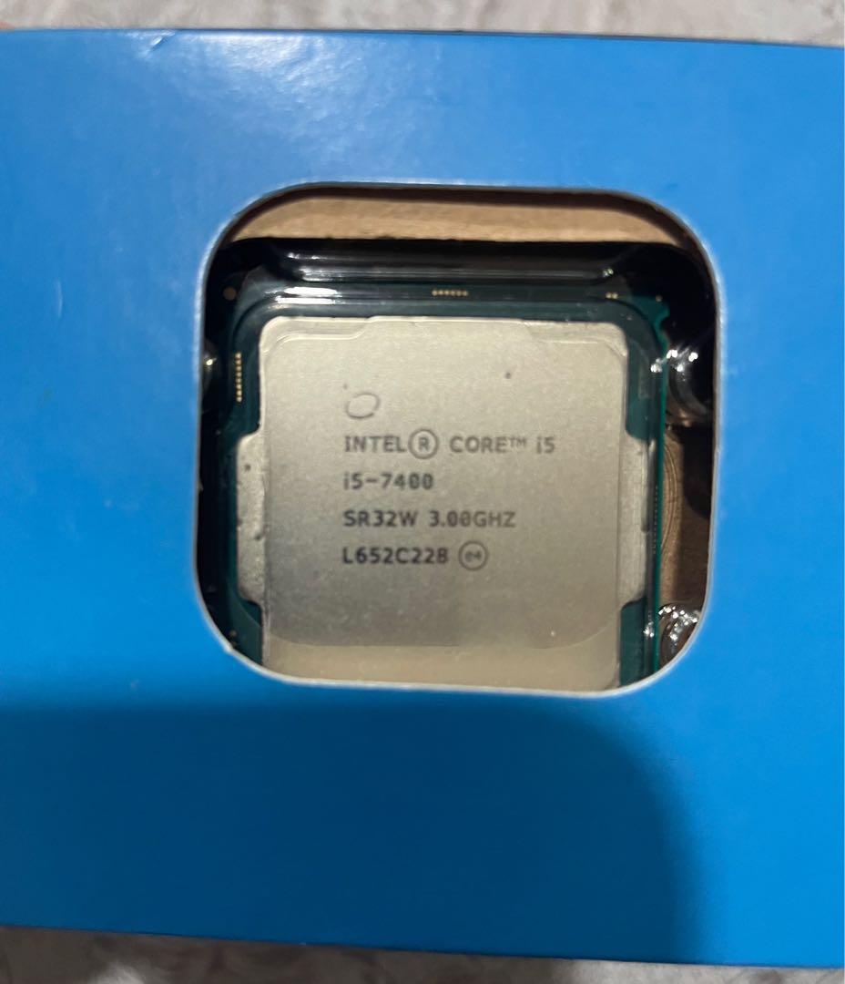 intel core i5-7400(2個セット)動作確認済み