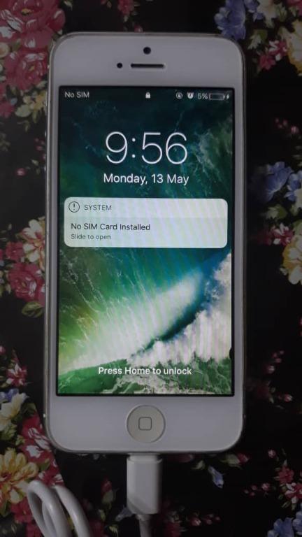 Iphone 5 Model A1429 Locked Mobile Phones Tablets Iphone Iphone 5 Series On Carousell