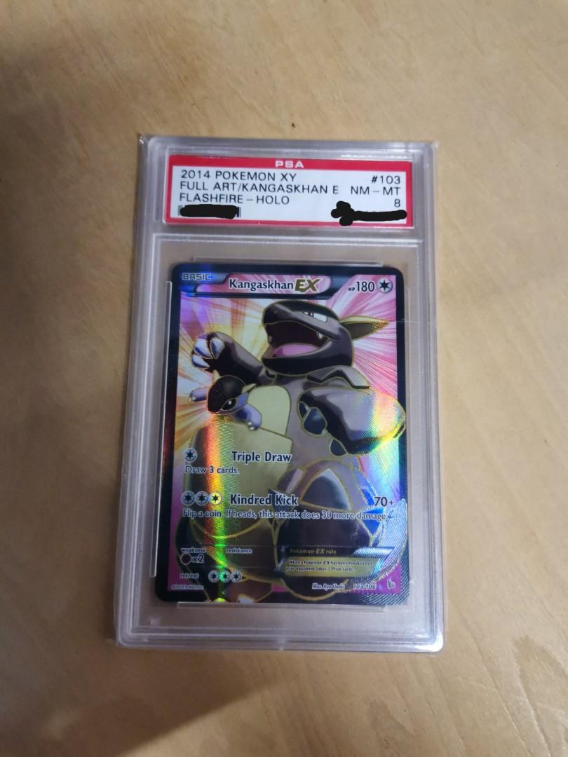 Kangaskhan Ex Full Art Fa Psa 8 Nm Mt Cgc Beckett Pokemon Tcg Graded Card Slab Hobbies Toys Toys Games On Carousell
