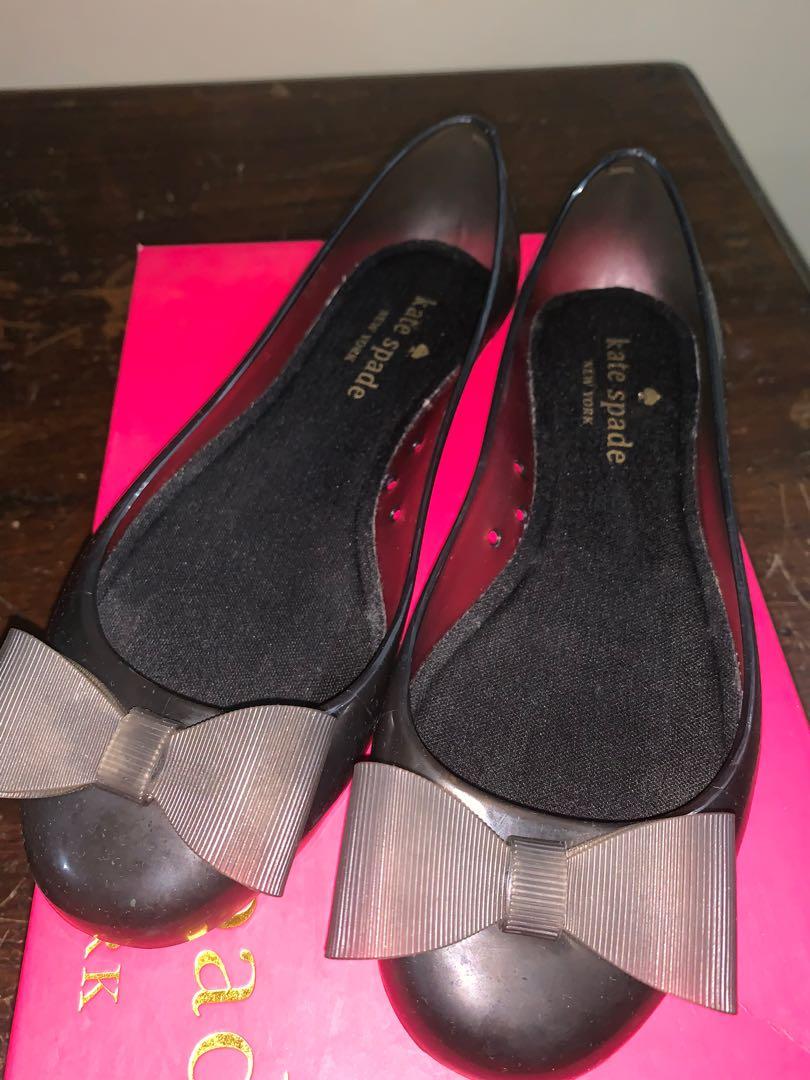 Kate spade jelly flats best sale
