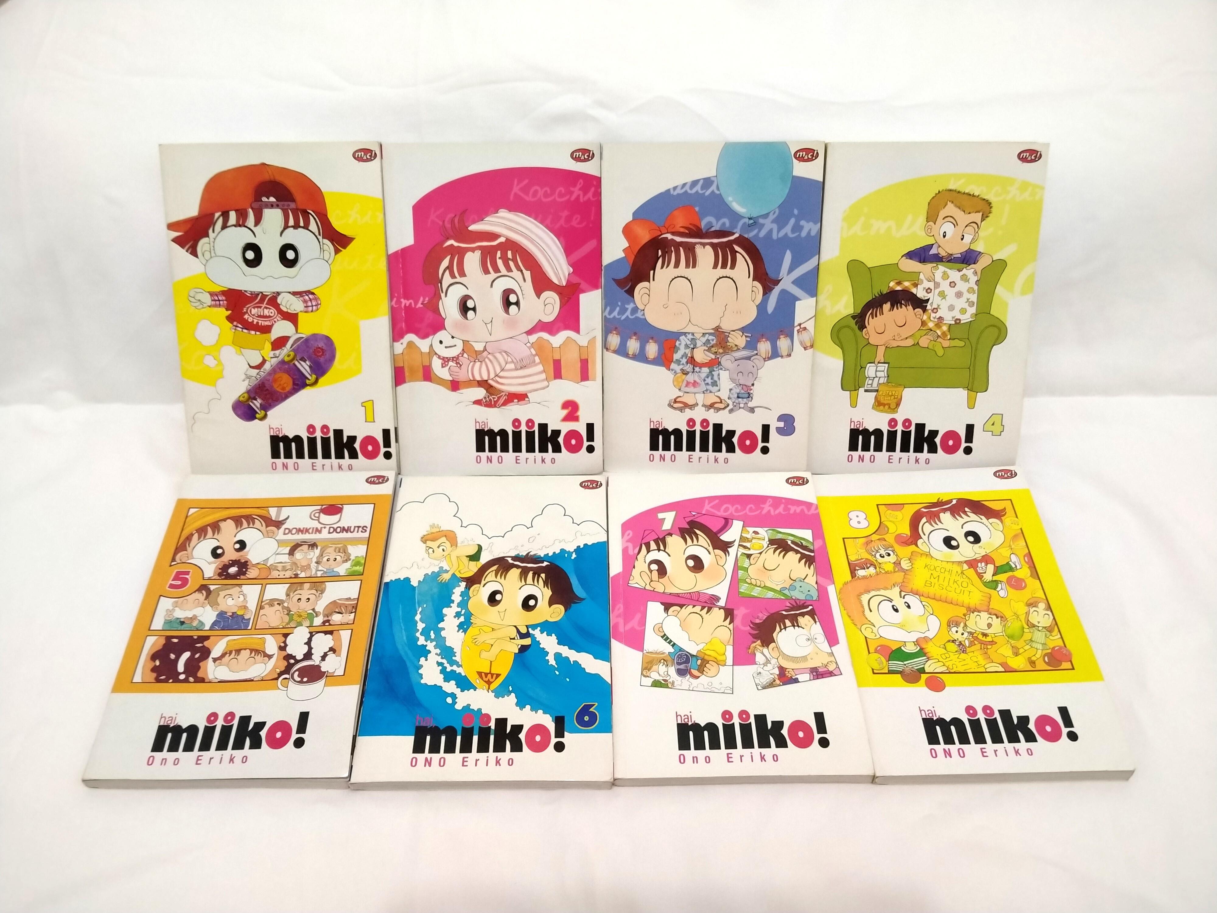 Komik Hai Miiko 1 & 7 - Ono Eriko M&C, Buku & Alat Tulis ...