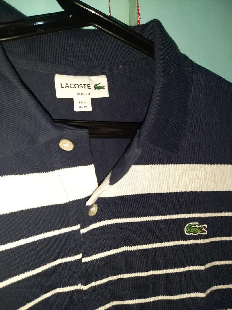 lacoste ls stripes polo shirt (Category: Tshirts & Polo Shirts ) located in Manila. Submitted by whateverkbye (Listing ID 1083147831, Image 2). Description: used once only nung pasko.
