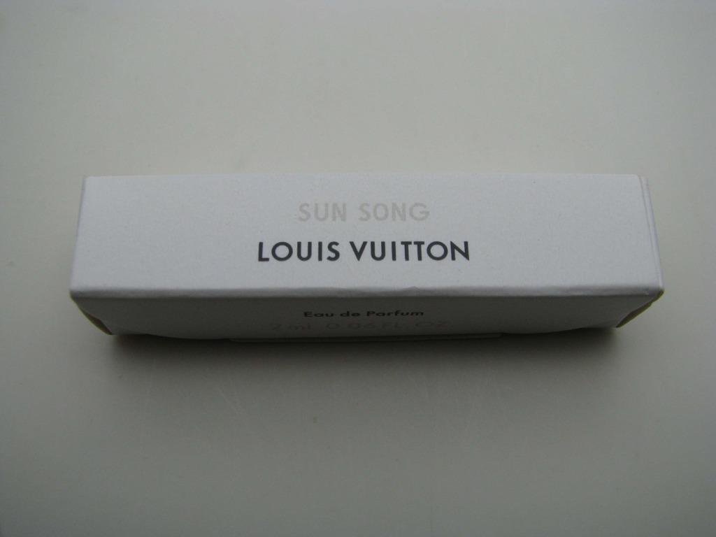Louis Vuitton Sun Song Eau De Parfum – Fragrance Samples UK