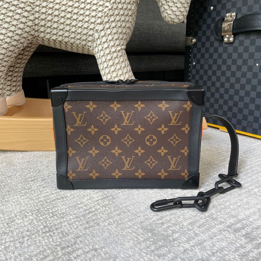 Louis Vuitton LV Handle soft trunk bag new Brown Leather ref