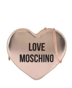 love moschino heart shaped bag