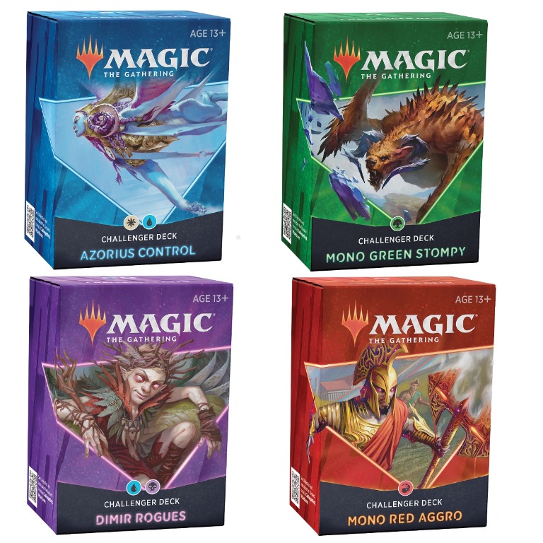 Amazon Co Jp Mtg チャレンジャーデッキ２０２１ 4種セット 日本語版 Mtg ホビー 通販
