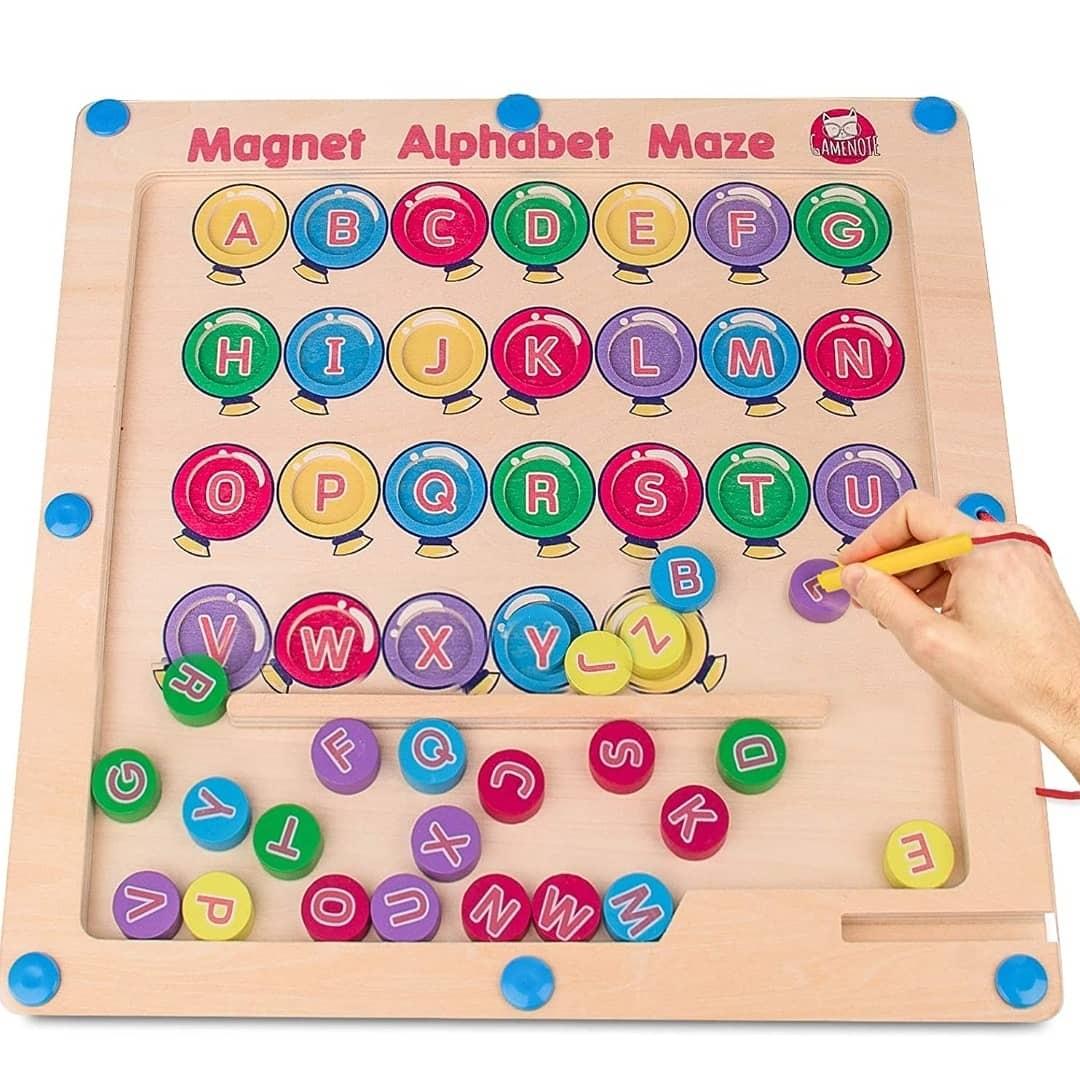 magnetic-alphabet-maze-hobbies-toys-toys-games-on-carousell