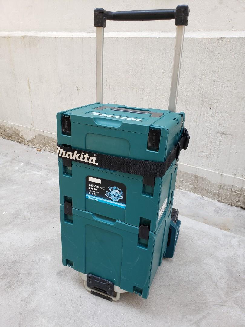 Makita 牧田萬用連結工具箱連手拉車 傢俬 家居 其他 家居改善及收納用品 Carousell