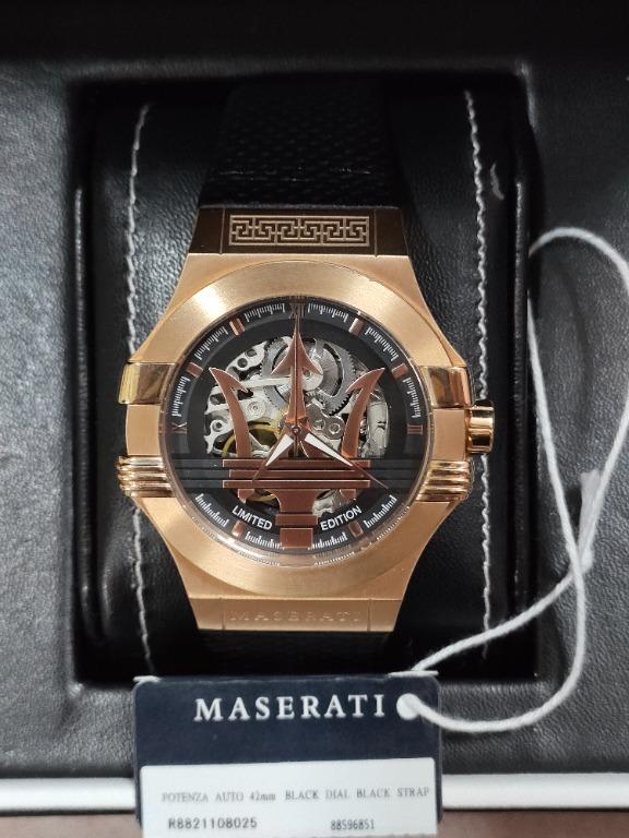 Maserati Potenza Automatic Black Man Limited Edition Watch