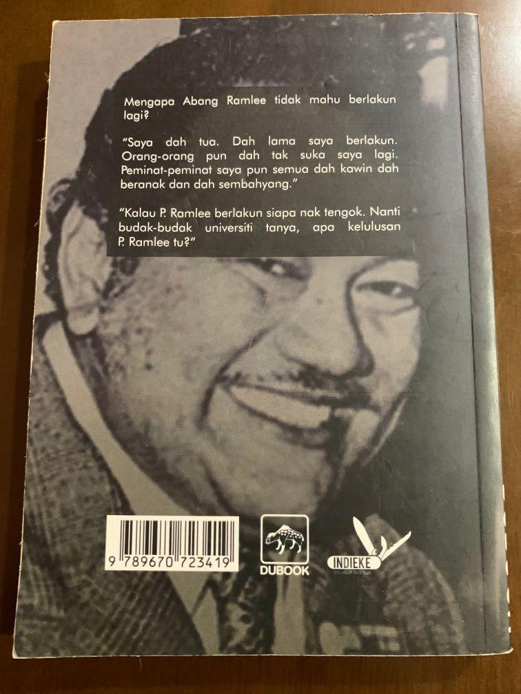 Membedah P Ramlee Books Stationery Books On Carousell