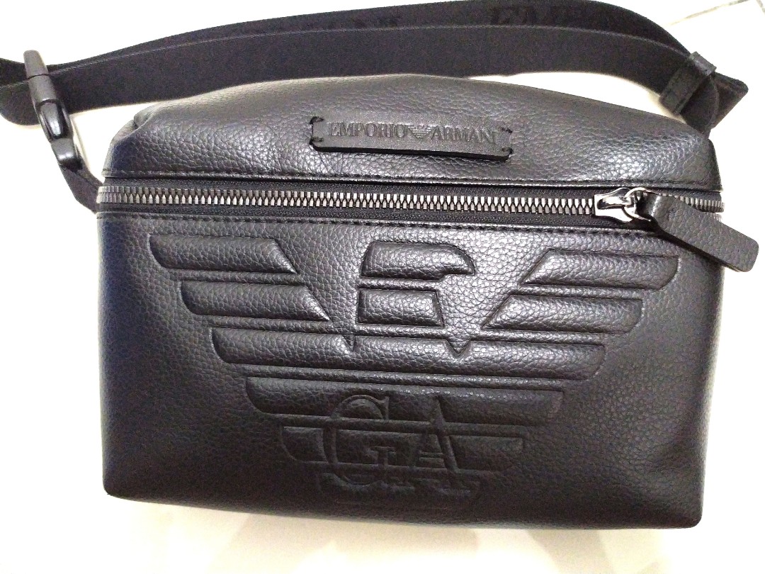 Emporio armani sling 2025 bag