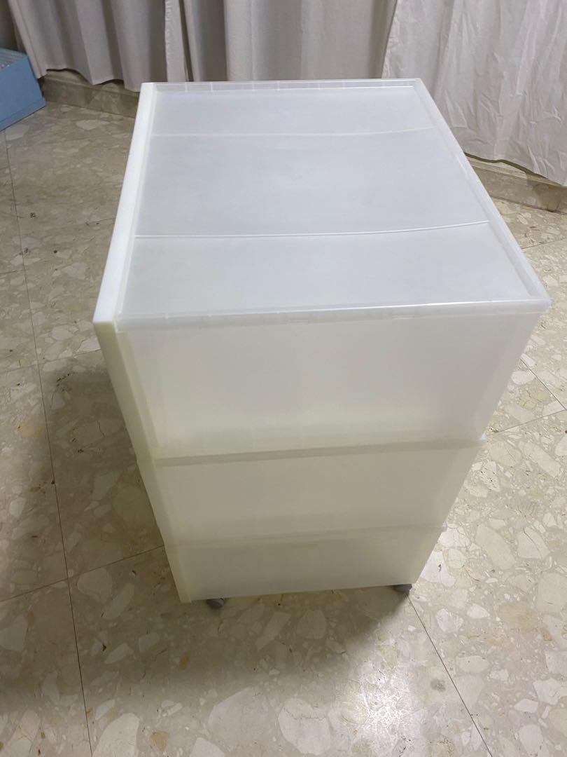 MUJI PP storage Box, Furniture & Home Living, Home Improvement