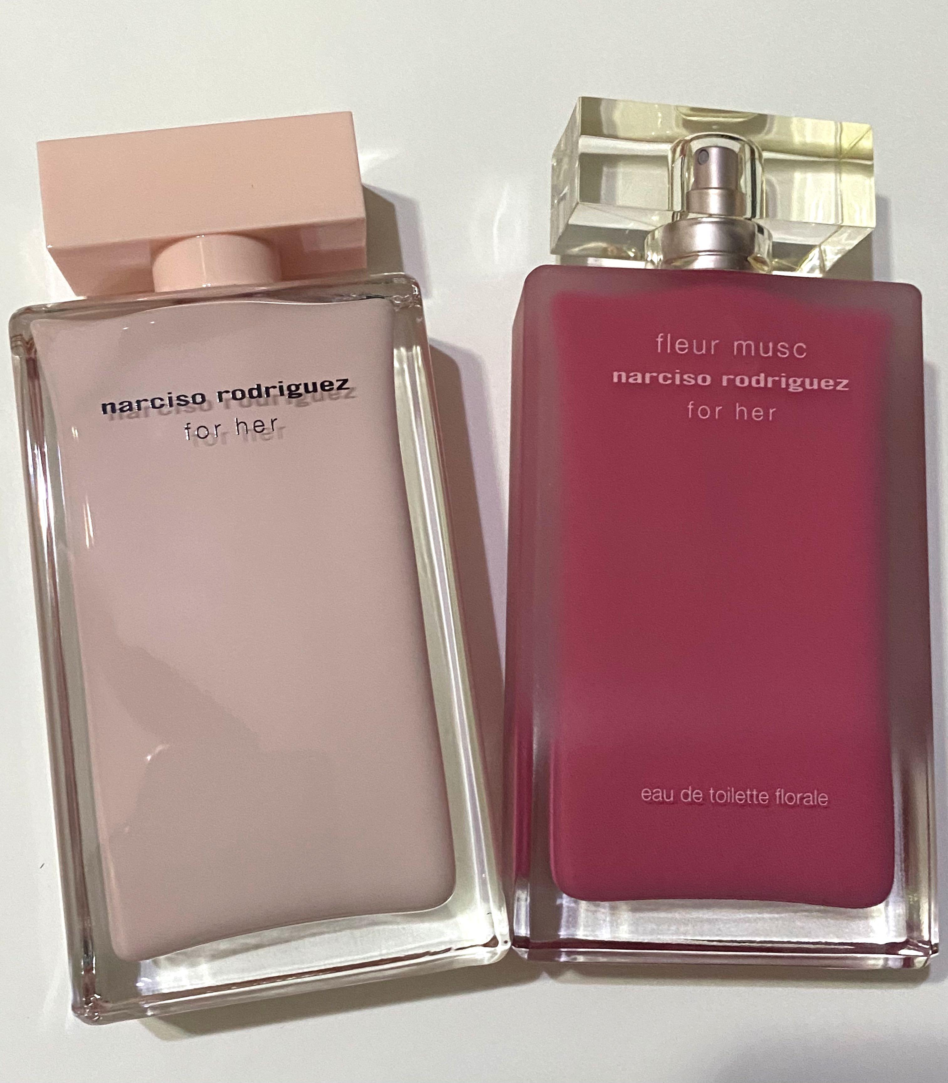 narciso rodriguez for her edp vs edt