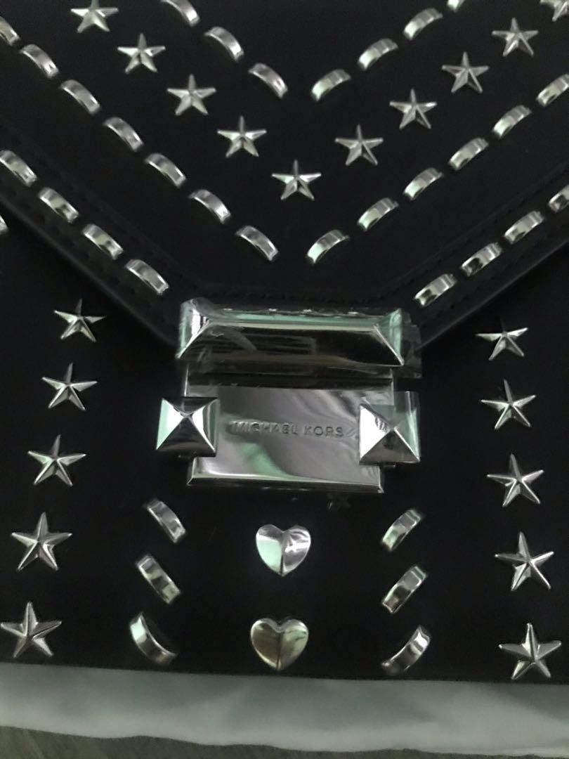 Whitney studded shoulder bag store