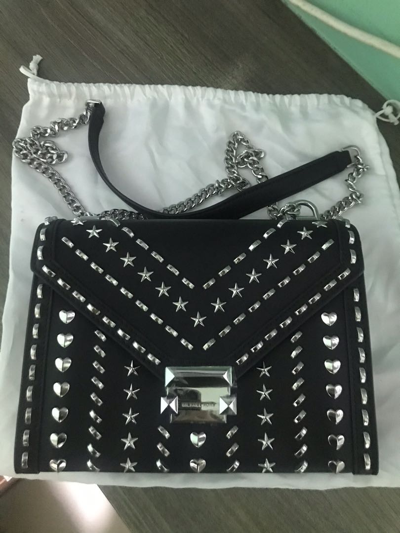 Whitney studded shoulder bag hotsell