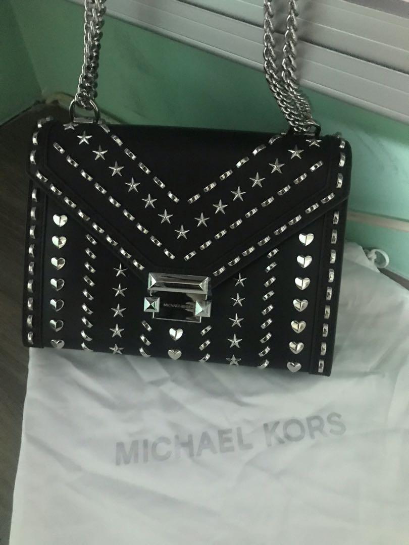 Whitney studded shoulder bag 2025