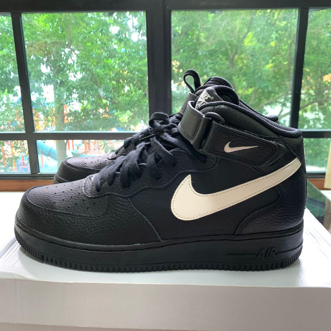 Nike air force black outlet sail