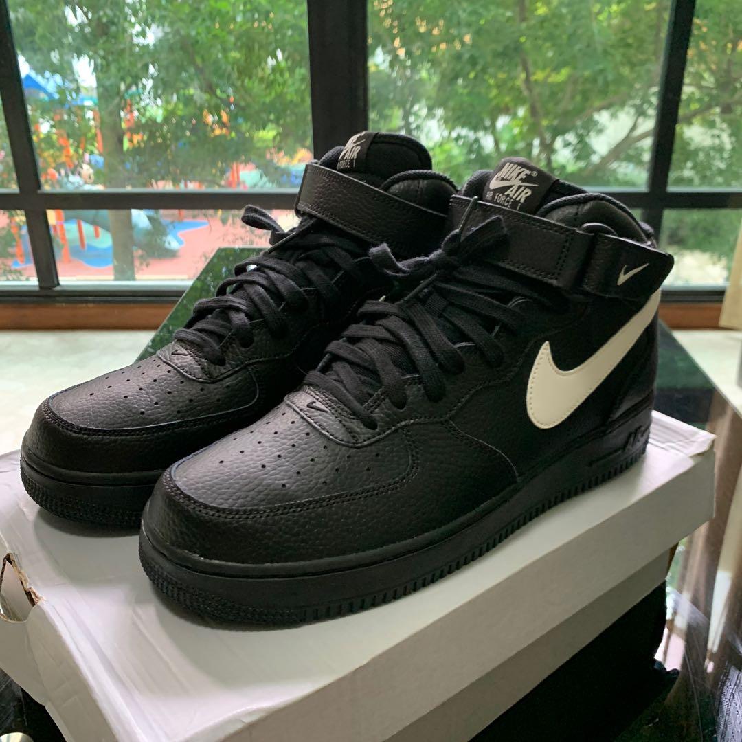 Nike air force hotsell 1 7 black sail