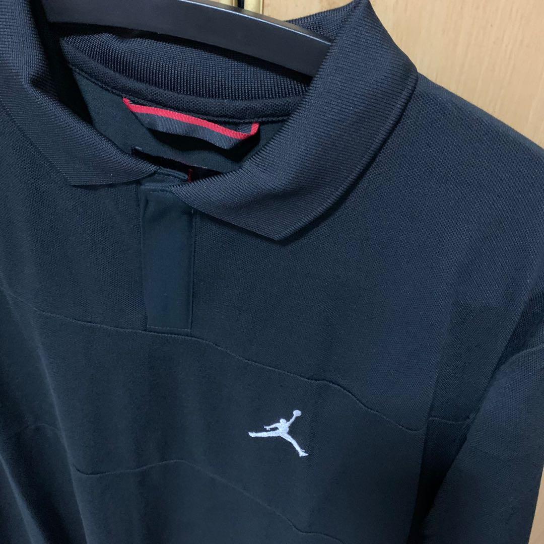 jumpman golf polo