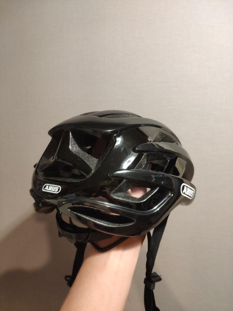 Bike helmet Abus AIRBREAKER (Shiny Black) - Alpinstore