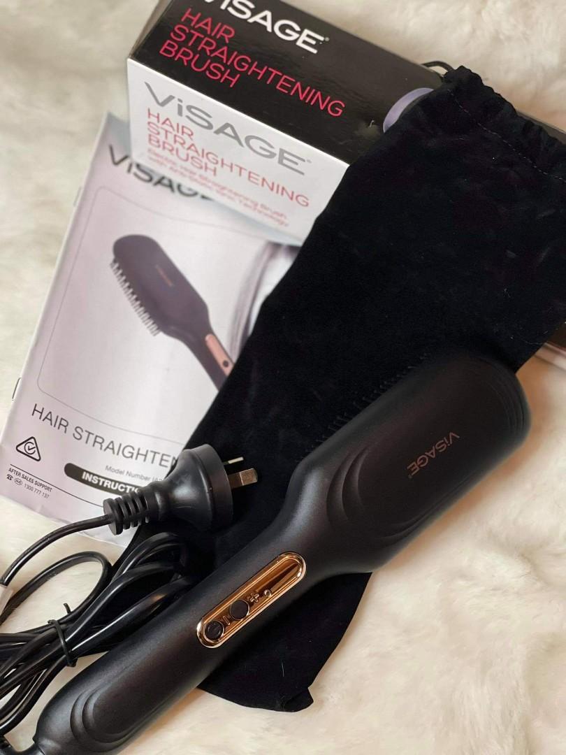 Original Visage Hair Straightening Brush, Beauty & Personal Care, Hair on Carousell