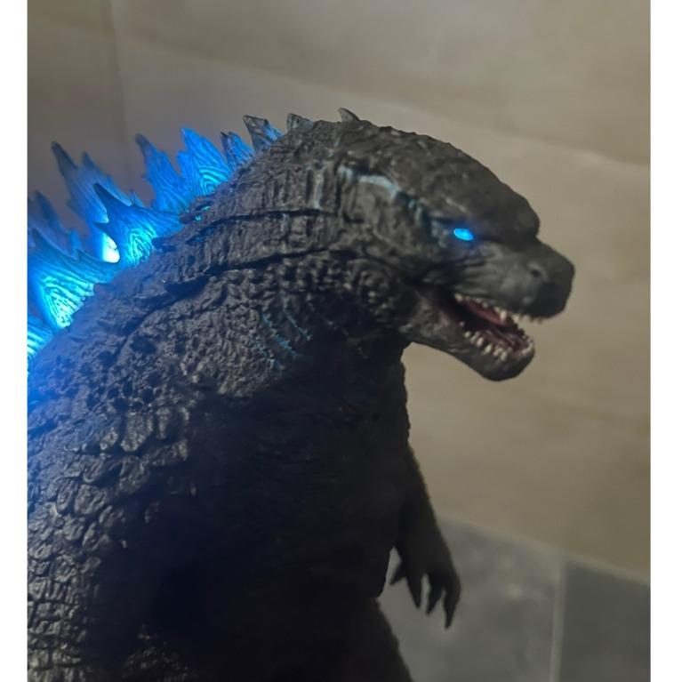 PLEX X PLUS Toho 20 Godzilla II 2019 27cm RIC Limited LED Blue Light Garage Toy